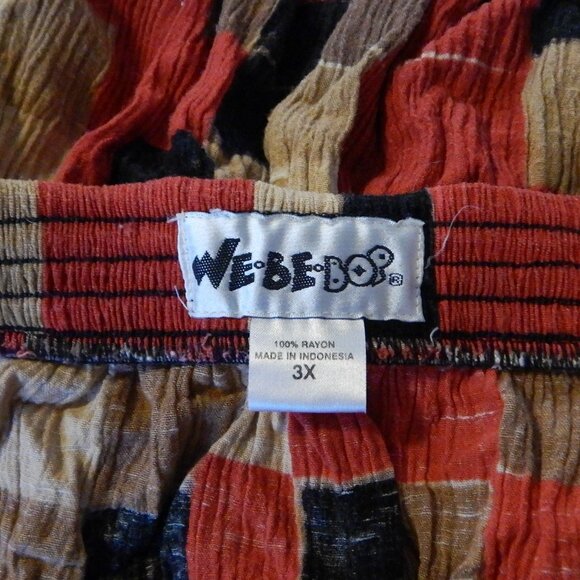 WEBEBOP PLUS SIZE SKIRT 3X GOOD USED CONDITION - Picture 3 of 3